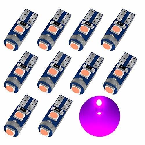 T5 Led パープル メーター球 パネル球 エアコン球 拡散 3030smd ３連 高輝度 12v車用 バイク用 Led電球 ダッシュ クロスタウンストア 通販 Yahoo ショッピング