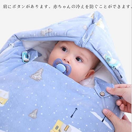 スリーパー 赤ちゃん 寝袋 ベビー寝袋 おくるみ 新生児 防風帽 綿100 おむつの交換が便利です 滑り止め 夜 クロスタウンストア 通販 Yahoo ショッピング