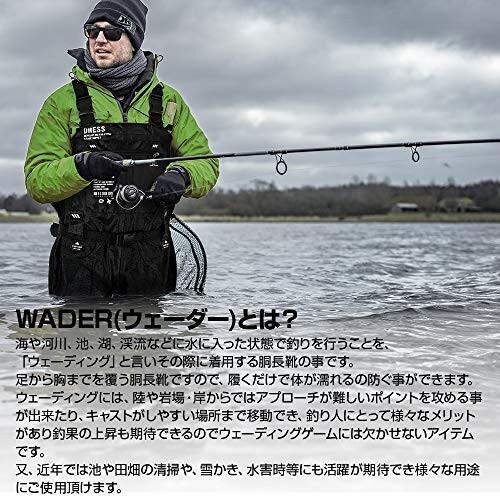 最新エルメス Dress ブラック Xl175 27 5 ラジアルソールairborne チェストハイウェーダー ウェーダー チェストハイタイプ Www Inputlog Net