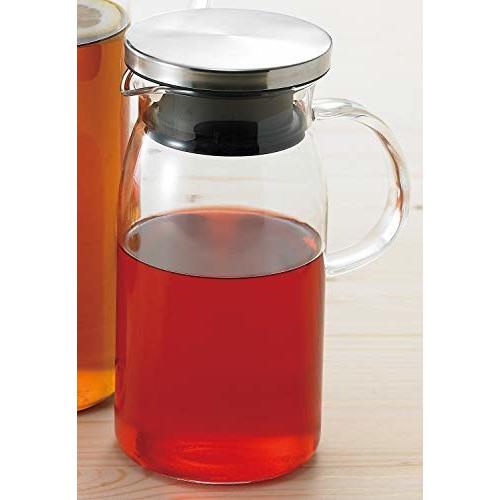 Iwaki イワキ 耐熱ガラス ピッチャー 冷水筒 600ml ジャグ 600 ステンレス蓋 麦茶 お茶 ポット Kt293 Sv クロスタウンストア 通販 Yahoo ショッピング