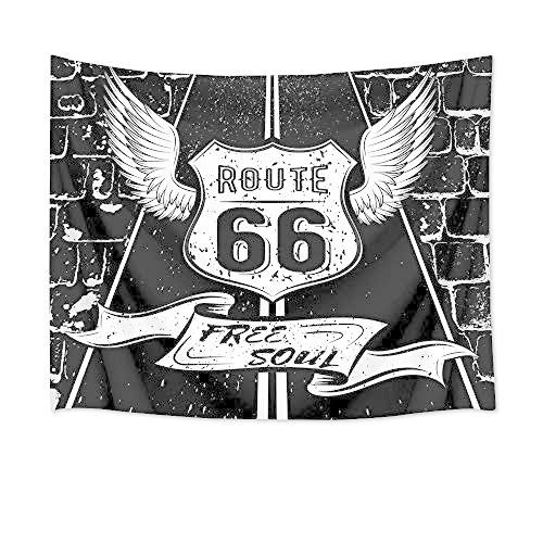 Lb タペストリー おしゃれ 壁掛け 風景 アメリカ 多機 Web限定 レカンインテリア ルート66 サイズ 0ｘ150cm レトロ