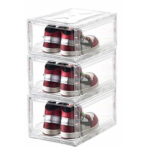 シューズボックス スニーカーボックス 収納ボックス コレクションケース ディスプレイケース 収納ケース ス