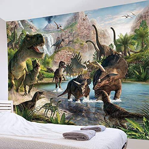 LB 恐竜タペストリー ダイナソー壁掛け 壁飾り おしゃれインテリア ウォールアート モダン 多機能装飾品 窓カ