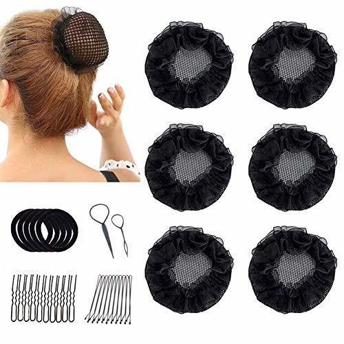 バレエ シニヨンネット 子供 バレエヘアネット 髪 ネット ヘア お団子ネット シニ