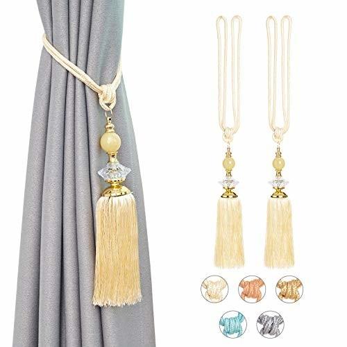 カーテンタッセル カーテン ふさかけ カーテン タッセル おしゃれ カーテンホルダー カーテン とめ具 カーテ Helarahas Com