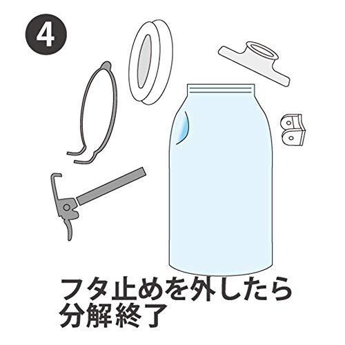 セラーメイト 保存 瓶 ワンプッシュ 便利びん 調味料入れ ドレッシング ボトル ガラス 容器 500ml 日本製 223415|trafstore|09