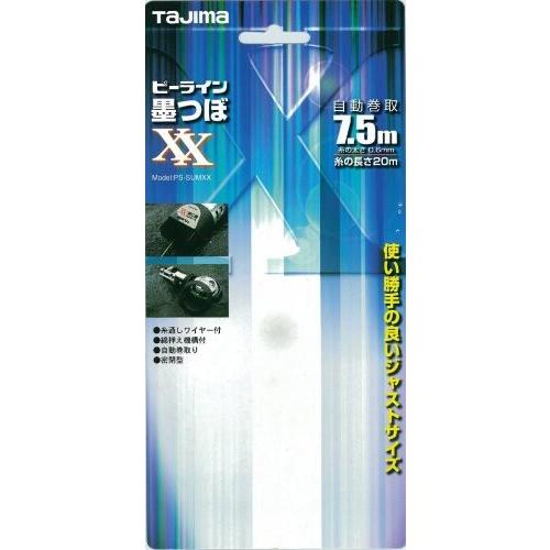 タジマ(Tajima) ピーライン墨つぼXX白 糸長さ15m PS-SUMXX-W|trafstore|05