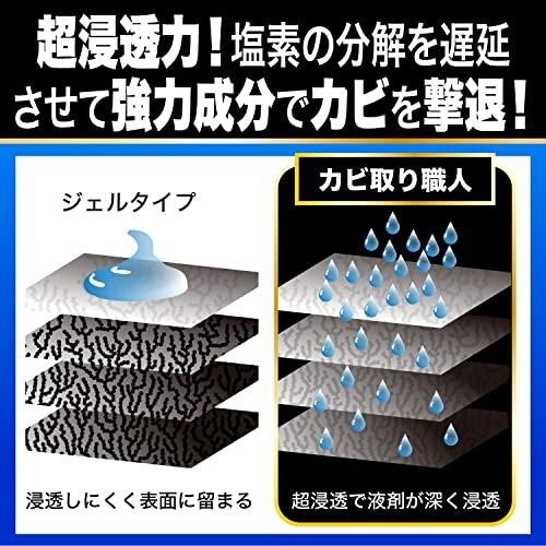 技・職人魂 超強力 なのに低塩素臭 プロのカビ取りをご家庭で試せる カビ取り職人｜trafstore｜02