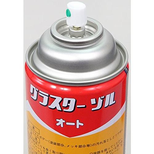 PiKAL ( 日本磨料工業 ) ガラス・ボディークリーナー グラスターゾルオート 420ｍｌ エアゾ｜trafstore｜03