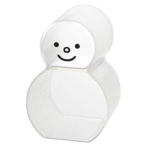 高質で安価 曙産業 計量カップ 日本製 0 5合と1合をくっつけたゆきだるまのカタチにお米の計量カップ 合数とmlの目盛付き Aynaelda Com