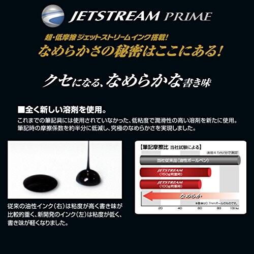 三菱鉛筆 ボールペン替芯 ジェットストリームプライム 0.7 単色用 黒 SXR60007.24｜trafstore｜05