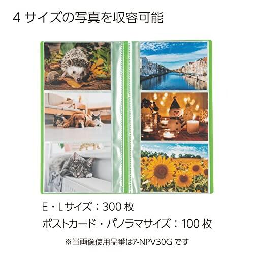 コクヨ アルバム ポシェットアルバム コロレー A4 スリム L判 300枚 ピンク ア-NPV30P｜trafstore｜03