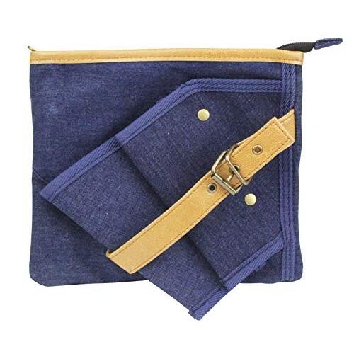 千吉 ポケット付きデニム剪定 大久保鋏ケース 235 215 65mm ファスナー ショルダーベルト付 Sdgs 6 60 Off