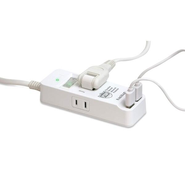 プリンストン UniTAP 火災防止+USB給電機能付マルチタップ AC×3/USB×2 PPS-UTAPS1｜trafstore｜03