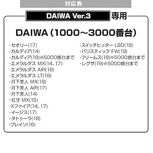 リールスタンドオリジン SHIMANO/DAIWA 共用 ワインレッド｜trafstore｜10