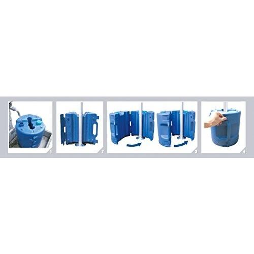 TOEI LIGHT(トーエイライト) 直径26×高さ26cm 水専用,注水式(満水時約10) 28mm角,40mm丸パイプまで使用可能 B3654 B3654|trafstore|02