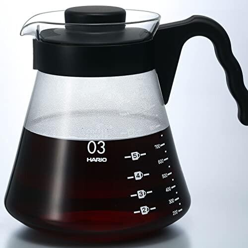 HARIO(ハリオ) V60コーヒーサーバー 実用容量1000ml ブラック 日本製 VCS-03B｜trafstore｜04