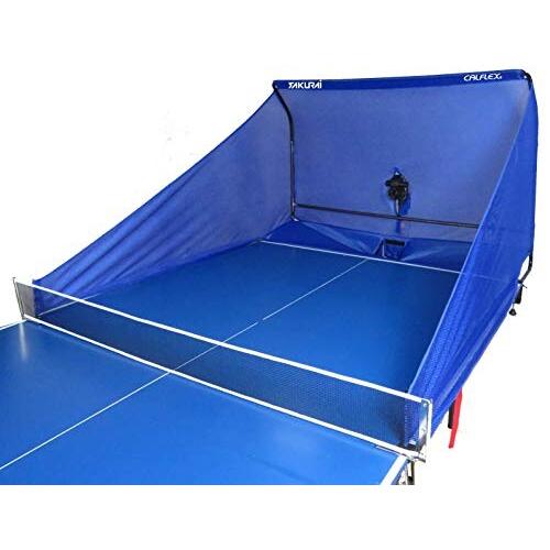 サクライ貿易 カルフレックス 卓球 ピンポンマシン 8種類スピン機能付 アダプター付 CTR-18S