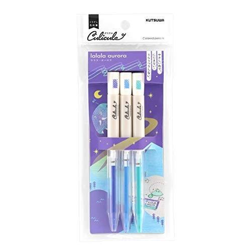 クツワ Hiline 色鉛筆 クリクル 繰り出し式 オーロラ De001la クロスタウンストア 通販 Yahoo ショッピング