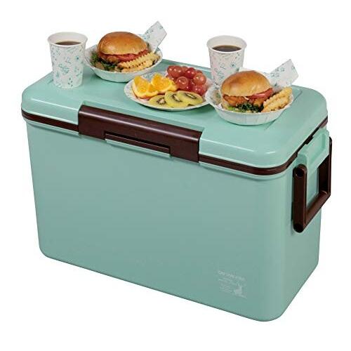 キャプテンスタッグ(CAPTAIN STAG) クーラーボックス 容量33L 日本製 ミントグリーン CSシャルマン UE-79|trafstore|02