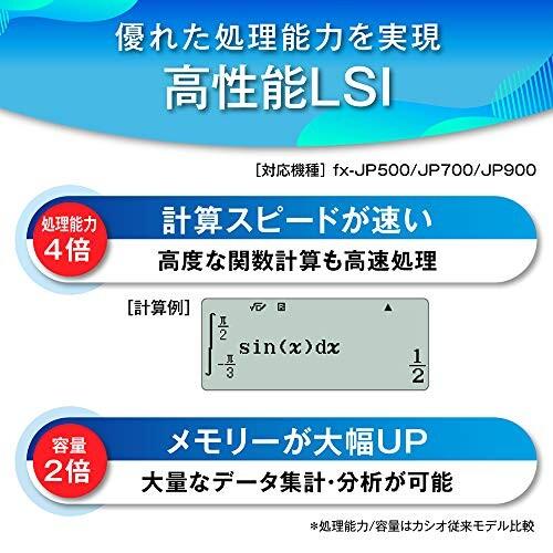 カシオ 関数電卓 高精細・日本語表示 関数・機能500以上 fx-JP500-N｜trafstore｜02