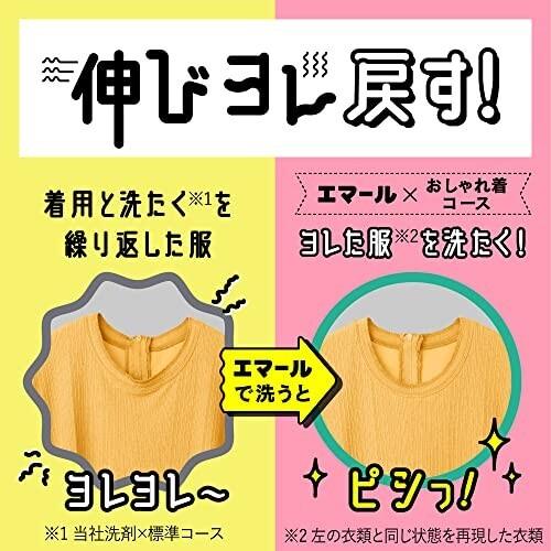 エマール(EMAL)洗濯洗剤 液体 リフレッシュグリーンの香り 詰め替え900ml×3個|trafstore|06