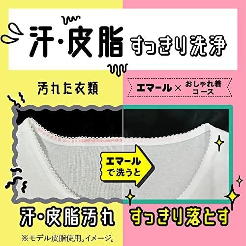 エマール(EMAL)洗濯洗剤 液体 リフレッシュグリーンの香り 詰め替え900ml×3個|trafstore|09