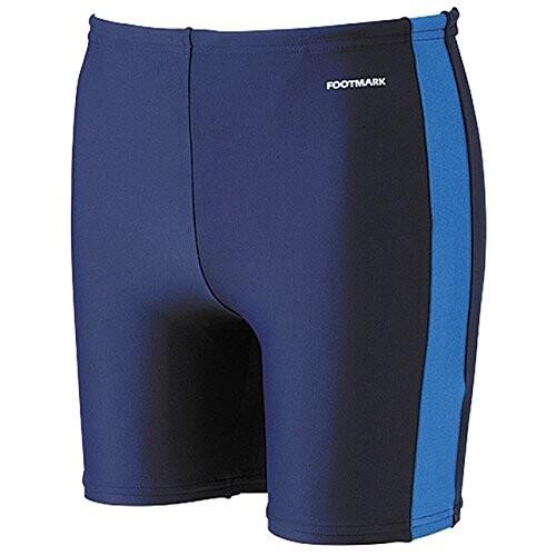 969円 最旬トレンドパンツ Footmark フットマーク メンズ フィットネス スクール水着 トランクス ラインミドルトランクス ブルー 10