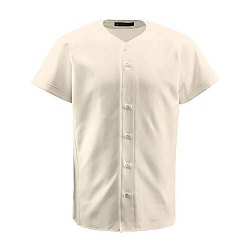 DESCENTE デサント 野球 ユニフォーム 5％OFF DB1011 アイボリー フルオープンシャツ 通常便なら送料無料 XOサイズ