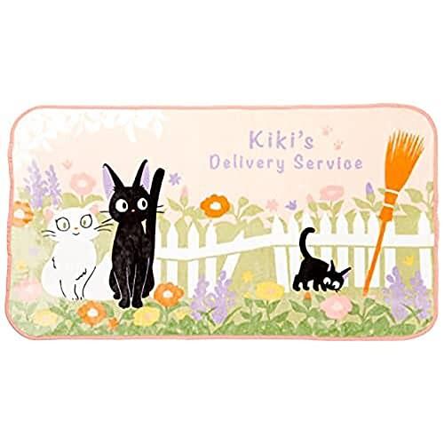 丸眞 59 Off ロングブランケット ジブリ 魔女の宅急便 ジジ H80 W150cm 花咲く庭で 収納袋付き コンパクト