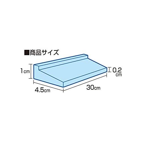 ミツギロン(Mitsugiron) 家具転倒防止 安定版 耐震板 90cm クリア 1本入 日本製 地震 防災 耐震マット｜trafstore｜05