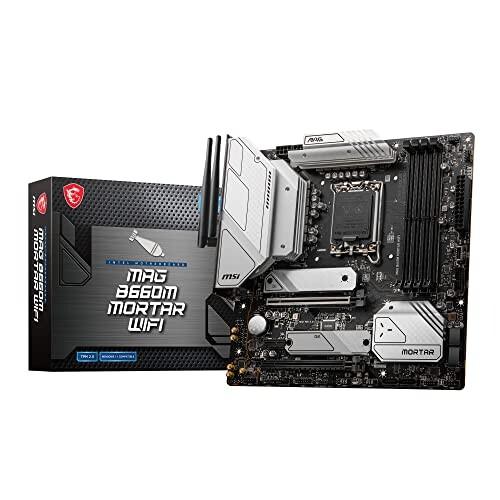 定番 Msi Mb5698 第12世代cpu Lga1700 対応 B660チップセット搭載 Intel Micro Atx マザーボード Wifi Mortar B660m Mag マザーボード Adga Org
