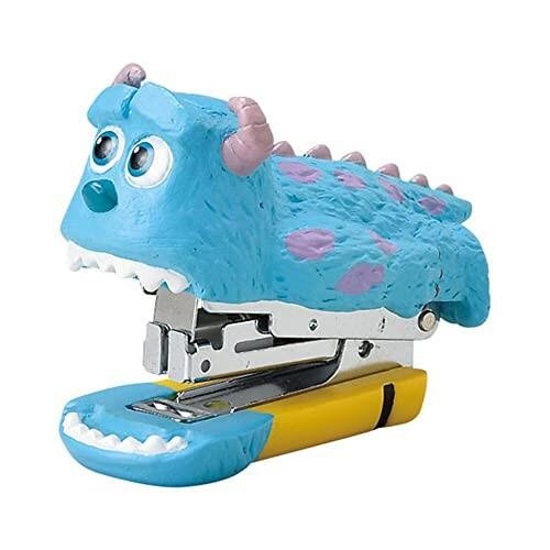 100 本物保証 園芸用品 ディズニーピクサーのキャラクターサリー セトクラフト モンスターズインク ステープラー サリー Sdd 2133 ライトブルー 3 9w 7 7l 6h