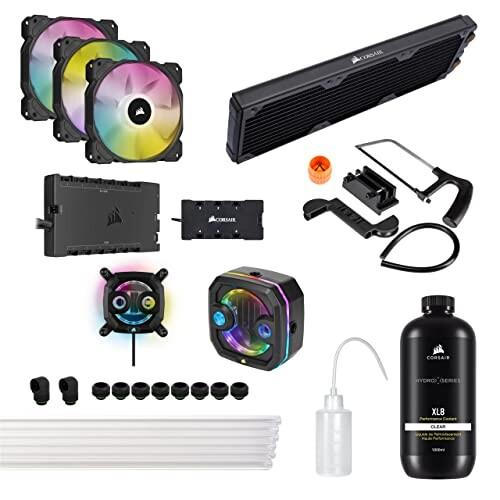 送料無料 Pro Rgb Xh303i 対応 Lga1700 ハードライン水冷キット Xシリーズ Hydro Icue Corsair ブラック Proブロ Rgb ポンプ Xc7 Rgb Xd3 その他pcパーツ Vesismin Com
