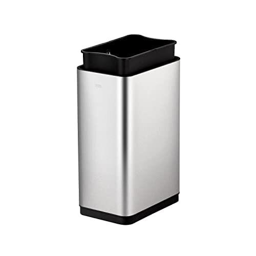 EKO ゴミ箱 自動開閉 ファントムX センサービン シルバー 45L ふた付き 