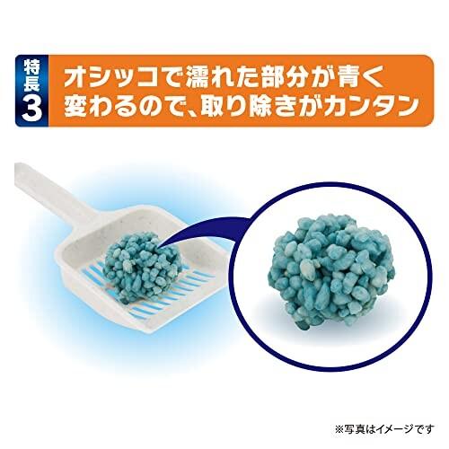 デオサンド 猫用 サンド ギュッと固まる 紙砂 30L(5L×6) おしっこ ペット用品 ユニチャーム｜trafstore｜07