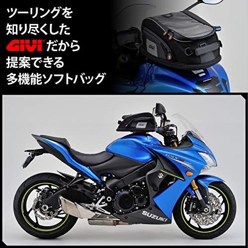 GIVIジビ バイク用 タンクバッグ L タブレットホルダー付き 容量