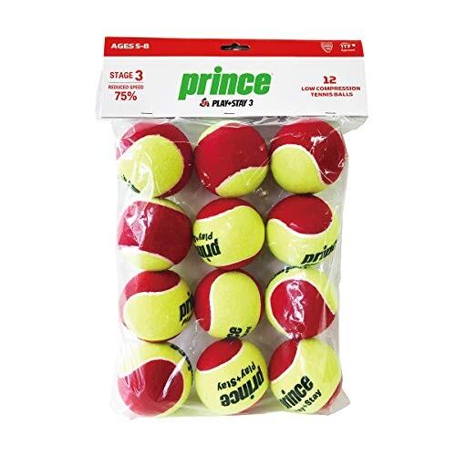 Prince(プリンス) キッズ テニス PLAY+STAY ステージ3 レッドボール(12球入り) 7G329｜trafstore｜04