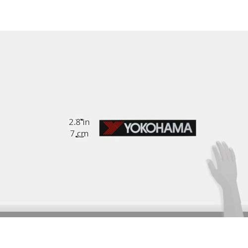 東洋マーク製作所(Toyo Mark) YOKOHAMA 横浜タイヤ デザインだけ残る切り文字ステッカー 370×53｜trafstore｜02