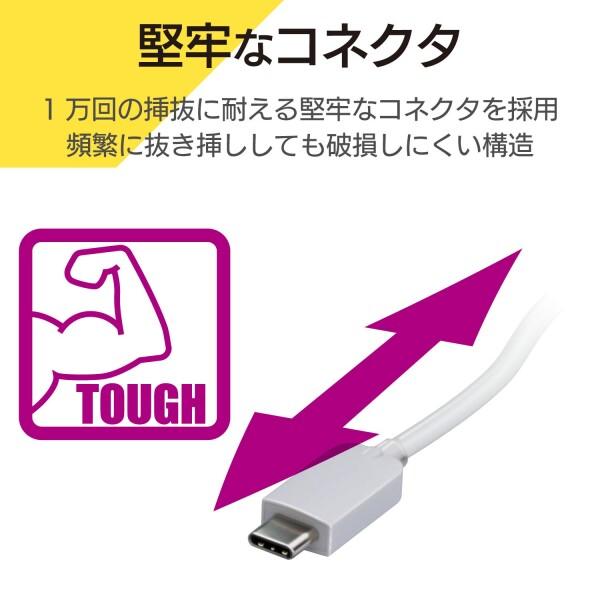 エレコム usbハブ USB3.1 Gen1 Type-C Aメス4ポート バスパワー 15cmケーブル MacBook/iPad/Surface GO Pro｜trafstore｜05