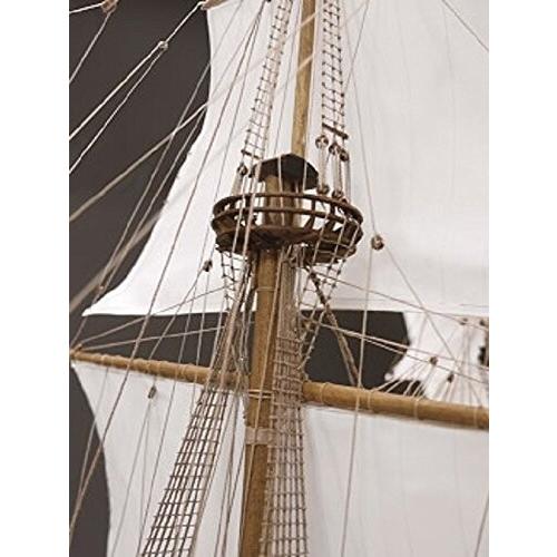 ウッディジョー 1/80 サン・ファン・バウティスタ 木製帆船模型 組立キット｜trafstore｜05