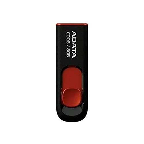 エイデータ(Adata) ADATA USBメモリ 8GB USB2.0 スライド式 ブラック AC008-8G-RKD｜trafstore｜03