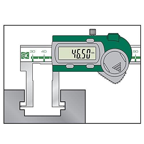 オシャレ特集セール開催 新潟精機 SK デジタルインサイドノギス 内側用 150mm GDCP-150I