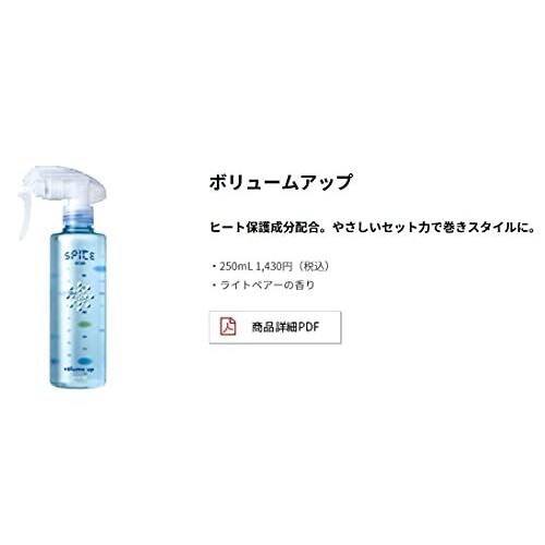 SPICE(スパイス) スパイスミスト ボリュームアップ ヘアワックス 透明 250ミリリットル (x 1)｜trafstore｜02