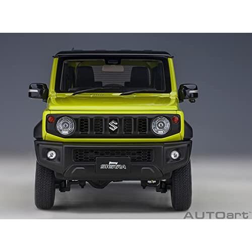 AUTOart 1/18 スズキ ジムニー シエラ (JB74) イエロー/ブラック・ルーフ 完成品 78506 ジムニー スズキ AUTOart 1/18 シエラ JB74 イエロー/ブラック ルーフ 完成品