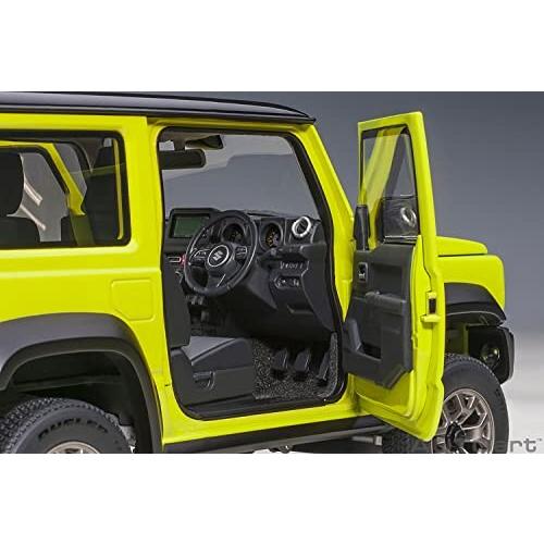 AUTOart 1/18 スズキ ジムニー シエラ (JB74) イエロー/ブラック・ルーフ 完成品 78506 ジムニー スズキ AUTOart 1/18 シエラ JB74 イエロー/ブラック ルーフ 完成品