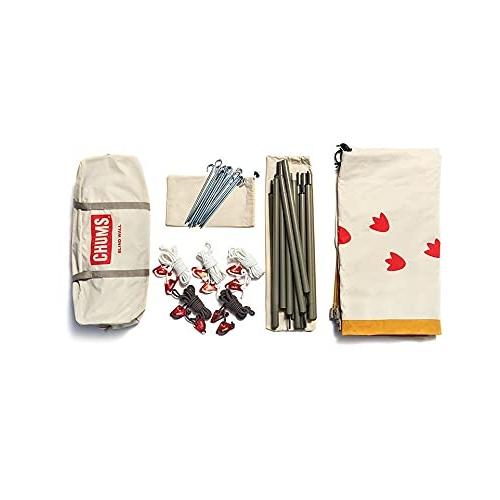 チャムス (CHUMS) キャンプ用陣幕 ブラインドウォール CH62-1580-0000-00 OC H 136×W 500cm 136×W チャムス CHUMS キャンプ用陣幕 ブラインドウォール CH62 OC ガイロープ