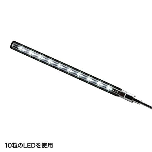 サンワサプライ LEDライト USB-TOY59N ブラック｜trafstore｜04