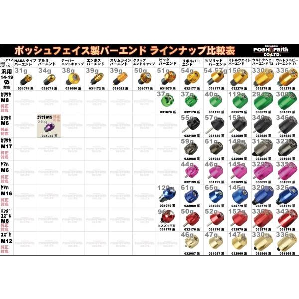 ソフト　まとめ売り ポッシュフェイス(POSH FAITH) バイク用品 ハンドルバーエンド