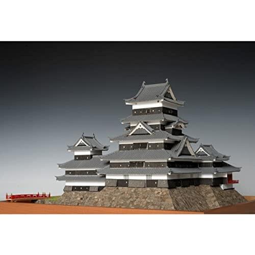 ウッディジョー 1/150 松本城 木製模型 組み立てキット ウッディジョー 1/150 松本城 木製模型